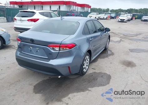 2025 Toyota Corolla Le from USA, damaged, VIN 5YFB4MDE4SP338357